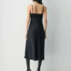 Memorize Satin-Kleid