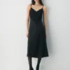 Memorize Satin-Kleid