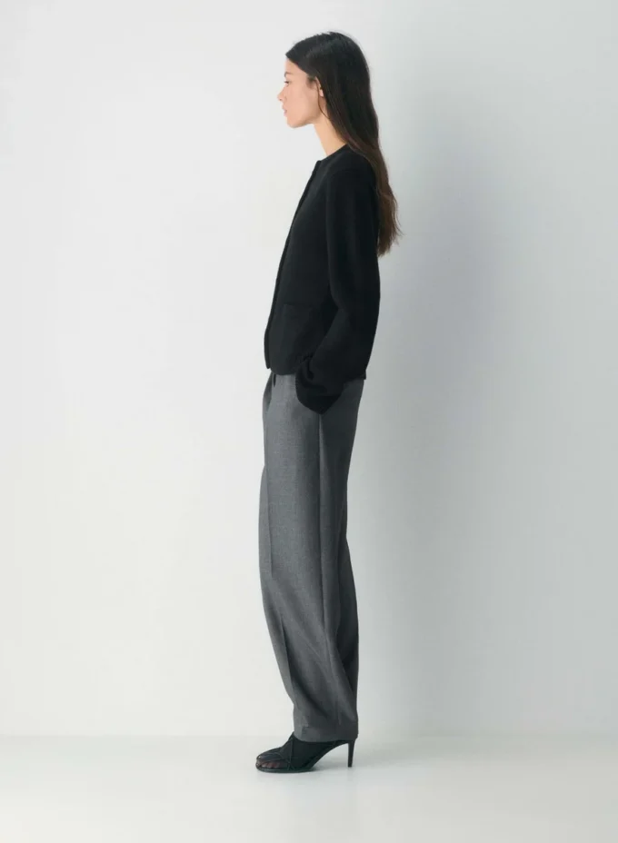 Meraki Merinowolle-Strickjacke