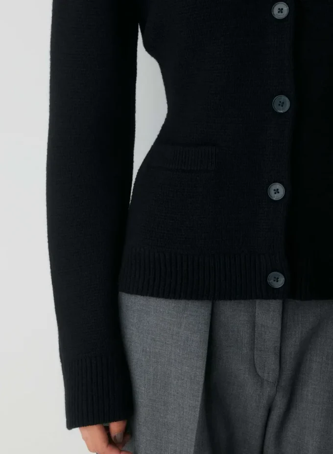 Meraki Merinowolle-Strickjacke