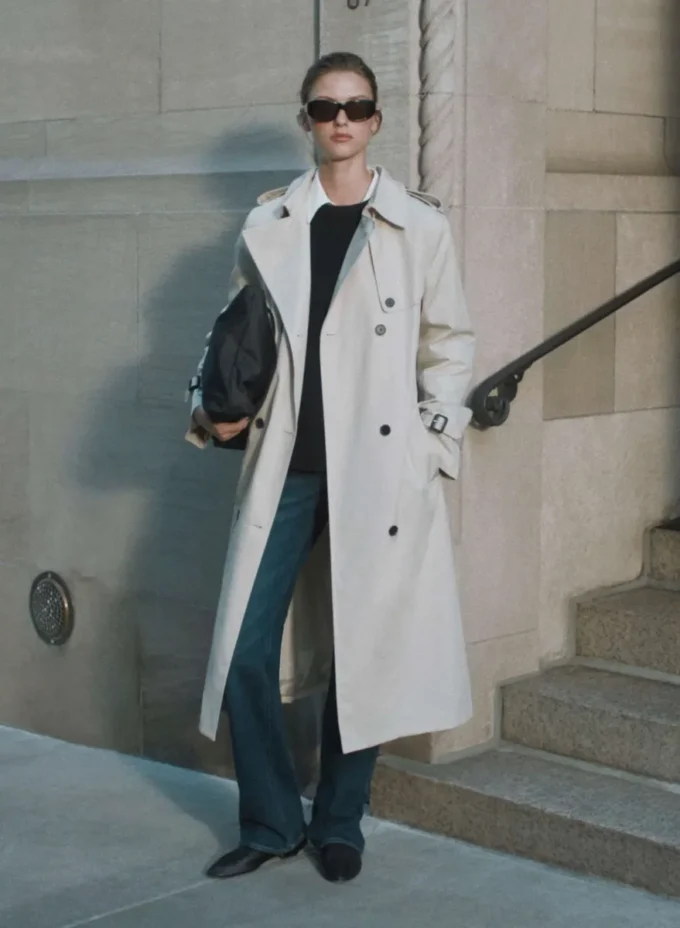 Neu Der Finch Trenchcoat – City Twill