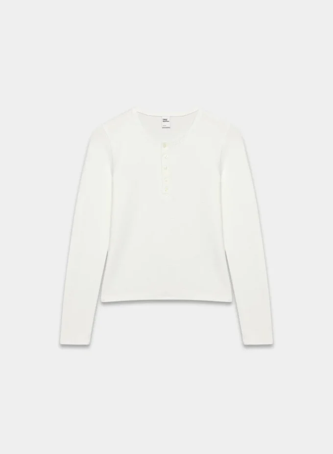 Neues Wafflex Blur Langarmshirt
