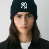New Era Ny Yankees Rippstrickmütze aus Merinowolle