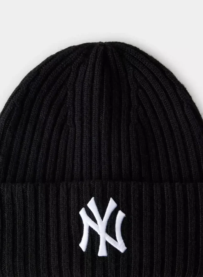 New Era Ny Yankees Rippstrickmütze aus Merinowolle
