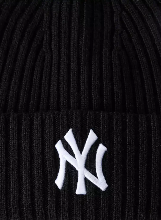 New Era Ny Yankees Rippstrickmütze aus Merinowolle