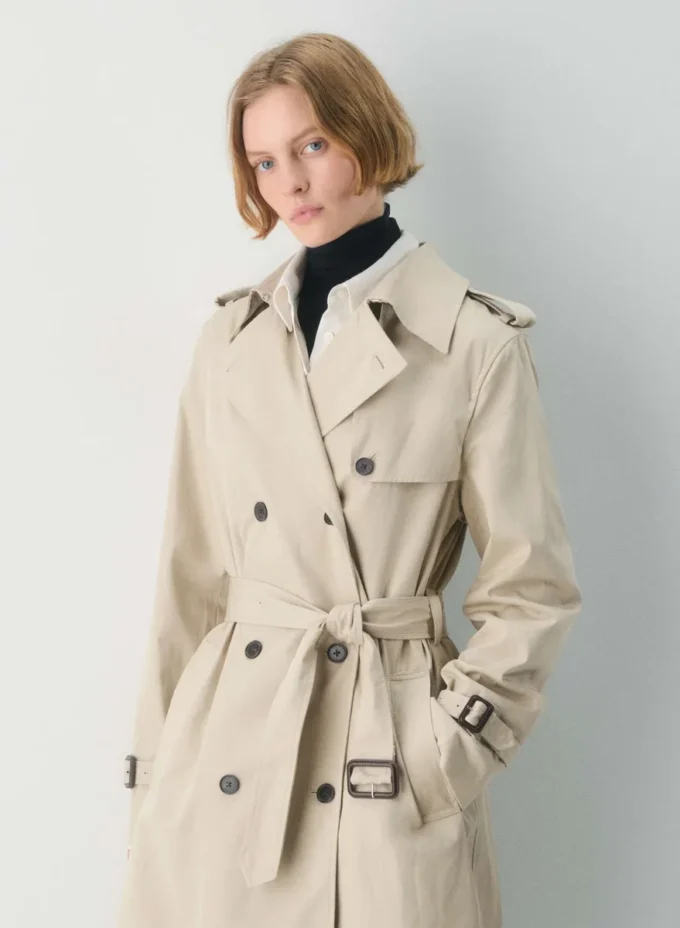 New The Finch Mid Trenchcoat – City Twill