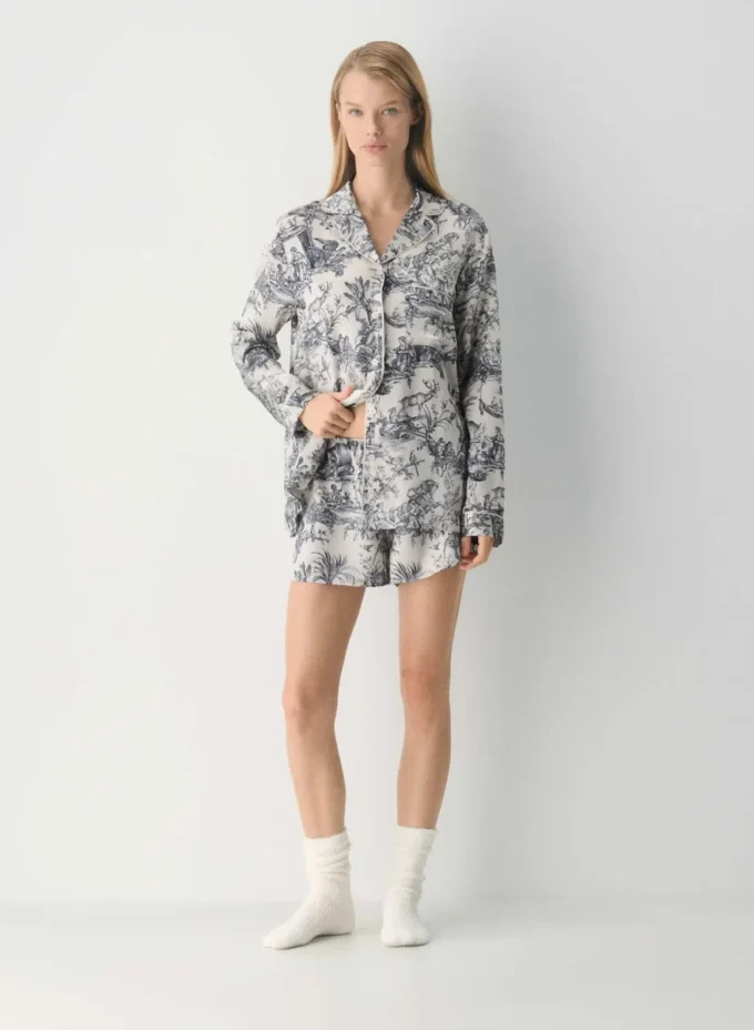 Nightside Seiden-Pyjama-Shorts Nightside Seiden-Pyjama-Shorts