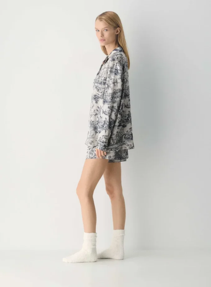 Nightside Seiden-Pyjama-Shorts Nightside Seiden-Pyjama-Shorts