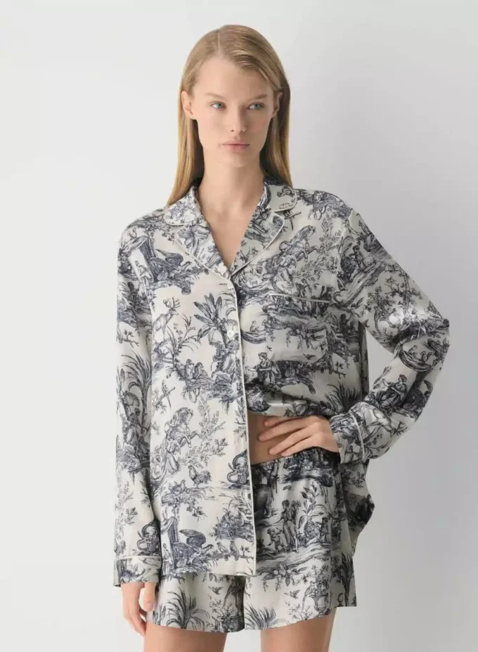 Nightside Seiden-Pyjama-Shorts Nightside Seiden-Pyjama-Shorts
