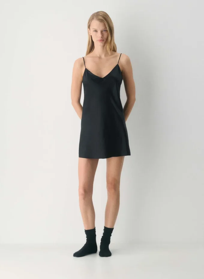 Nightside Seiden-Pyjama-Slip-Kleid Nightside Seiden-Pyjama-Slip-Kleid