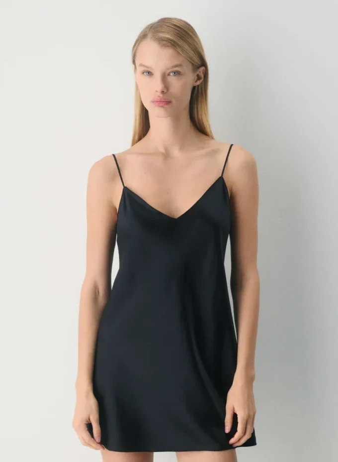 Nightside Seiden-Pyjama-Slip-Kleid Nightside Seiden-Pyjama-Slip-Kleid