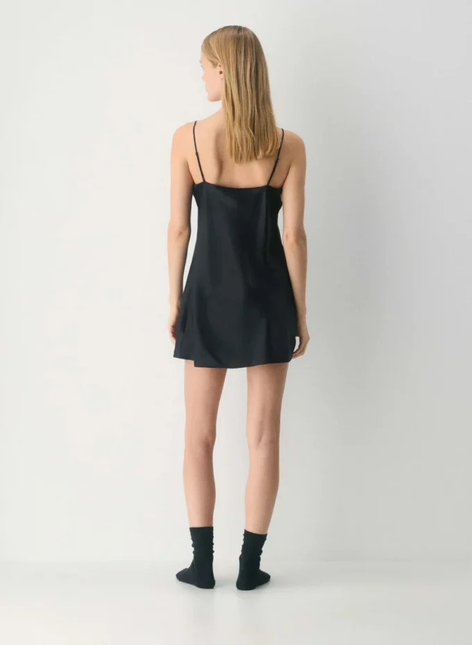 Nightside Seiden-Pyjama-Slip-Kleid Nightside Seiden-Pyjama-Slip-Kleid