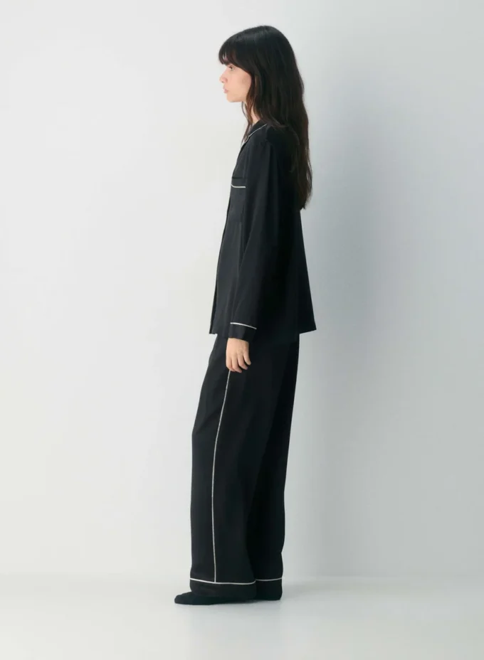 Nightside Seiden-Pyjamahemd Nightside Seiden-Pyjamahemd