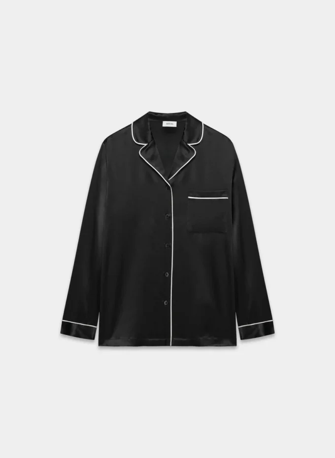 Nightside Seiden-Pyjamahemd Nightside Seiden-Pyjamahemd