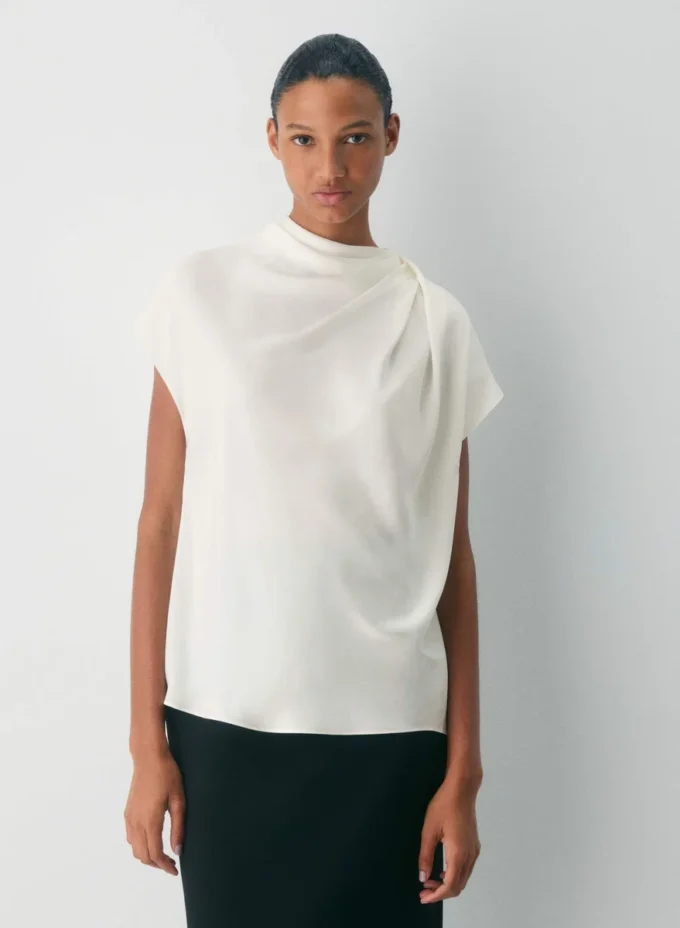 Nominierte Satinbluse Nominierte Satinbluse
