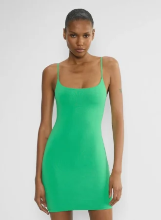 Original Contour Cami-Minikleid mit quadratischem Ausschnitt