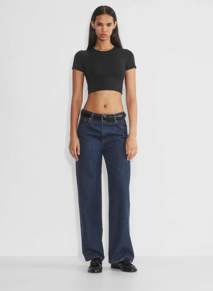 Original Contour Crew Cropped T-Shirt Original Contour Crew Cropped T-Shirt