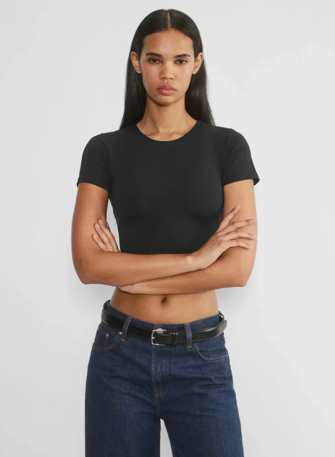 Original Contour Crew Cropped T-Shirt Original Contour Crew Cropped T-Shirt