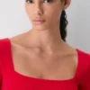 Original Contour T-Shirt mit quadratischem Ausschnitt Original Contour T-Shirt mit quadratischem Ausschnitt