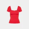 Original Contour T-Shirt mit quadratischem Ausschnitt Original Contour T-Shirt mit quadratischem Ausschnitt