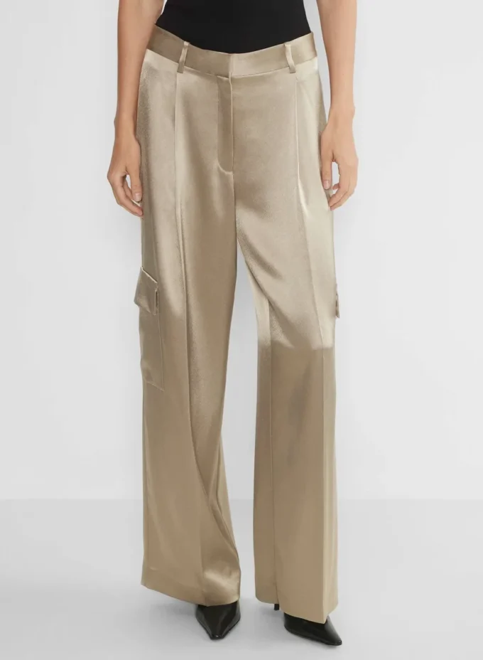 Outgoing Satin Cargo Pant Outgoing Satin Cargo Pant