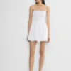 Peachy Poplin-Kleid