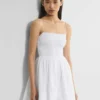 Peachy Poplin-Kleid