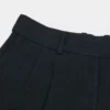 Plissierte Mini-Shorts