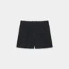 Plissierte Mini-Shorts