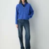 Polartec® Thermal Pro™ Rollkragenpullover mit Reißverschluss