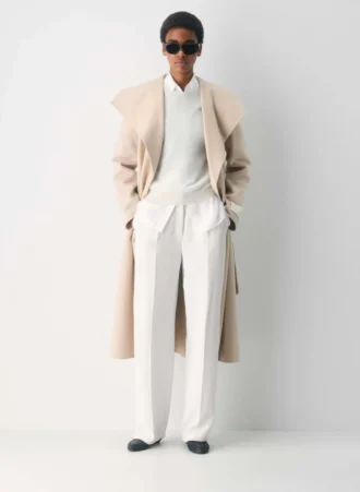 Portfolio Double Face Coat – Luxuriöse Woll-Kaschmir-Mischung