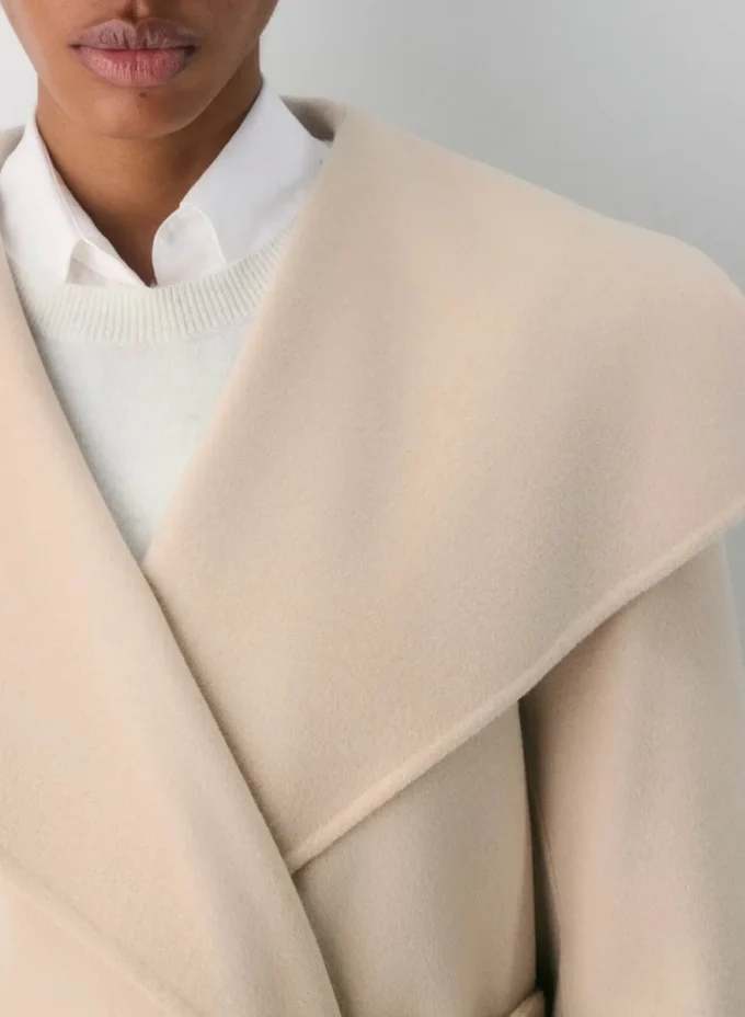 Portfolio Double Face Coat – Luxuriöse Woll-Kaschmir-Mischung Portfolio Double Face Coat – Luxuriöse Woll-Kaschmir-Mischung