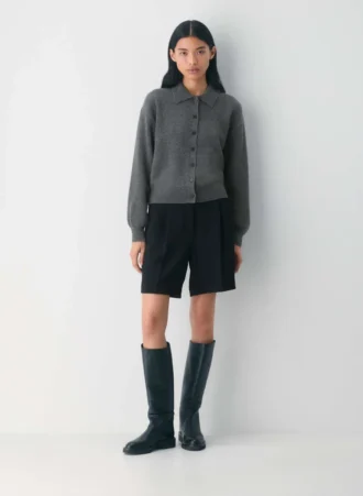 Princely Woll-Kaschmir-Strickjacke