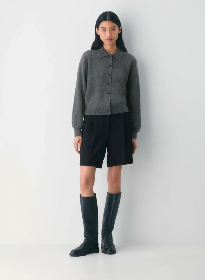 Princely Woll-Kaschmir-Strickjacke