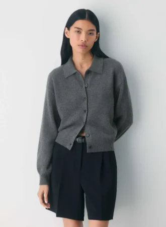 Princely Woll-Kaschmir-Strickjacke