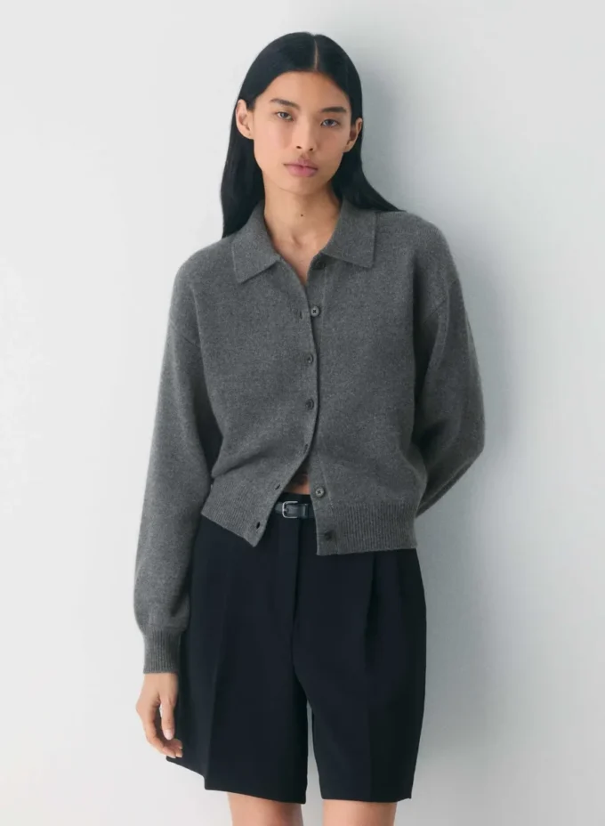 Princely Woll-Kaschmir-Strickjacke