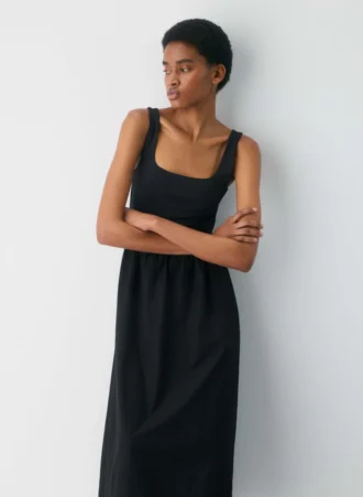 Revive Popeline-Kleid
