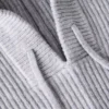 Rippstrickkapuze