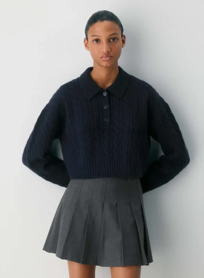 Rosebud Polo-Pullover Rosebud Polo-Pullover