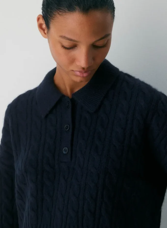 Rosebud Polo-Pullover Rosebud Polo-Pullover