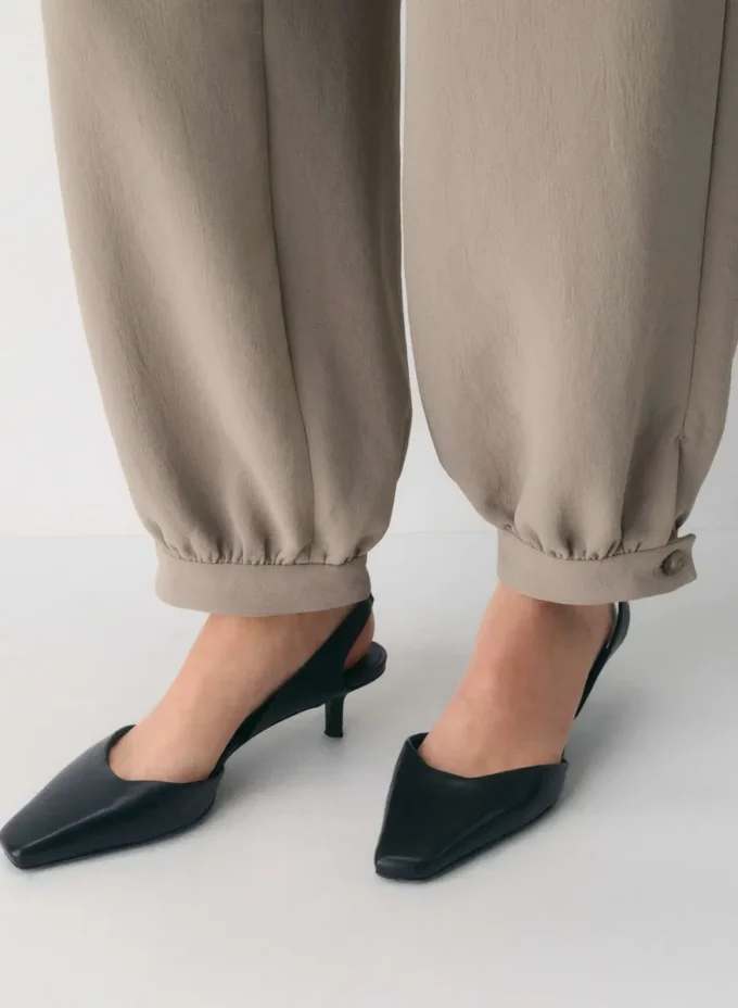 Safranfarbene Hose – Crepette™