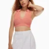 Sculpt Knit Polo Top Sculpt Knit Polo Top
