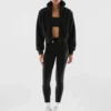 Seasons Mockneck Zip-up