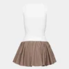 Segment Popeline-Kleid Segment Popeline-Kleid