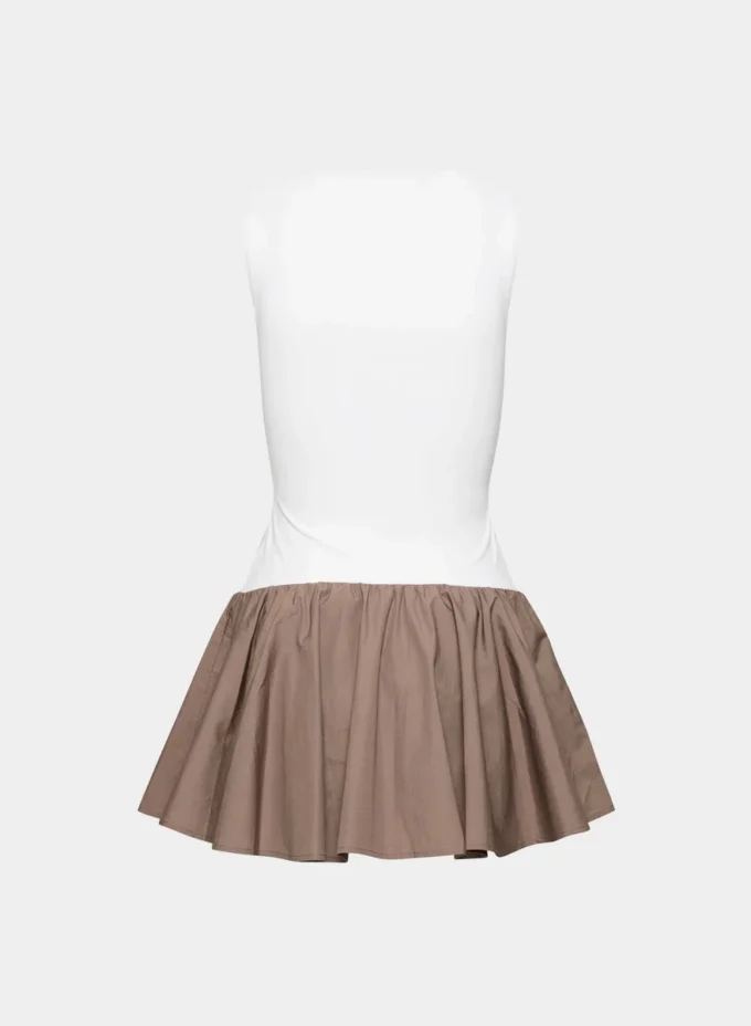 Segment Popeline-Kleid Segment Popeline-Kleid