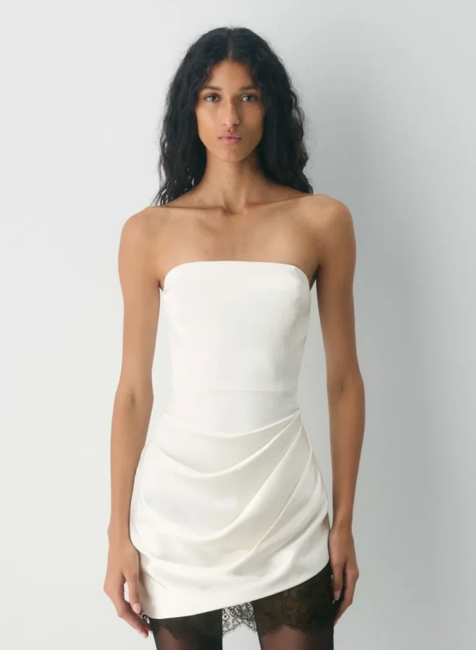 Showtime-Satin-Kleid Showtime-Satin-Kleid