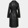Silva Leder-Trenchcoat