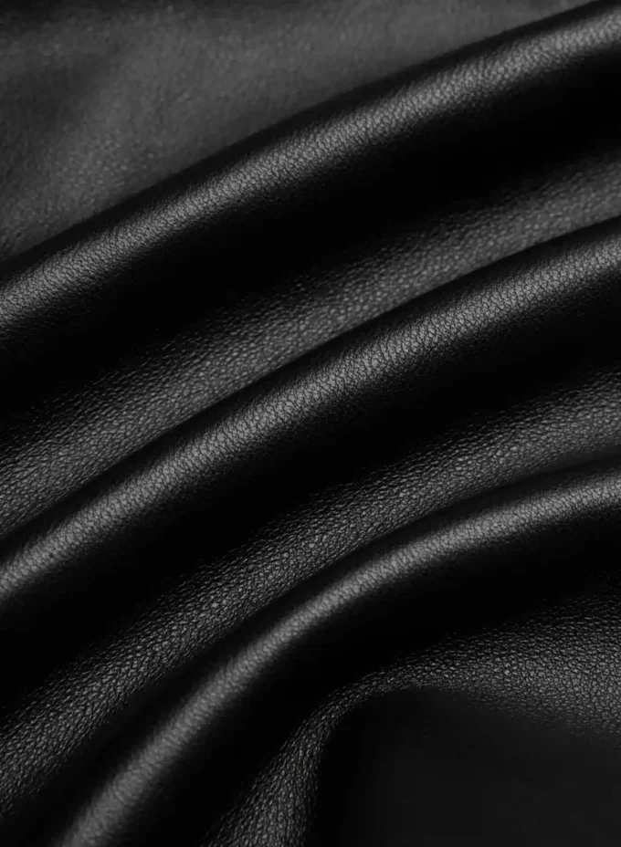 Silva Leder-Trenchcoat