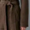 Silva Wildleder-Trenchcoat
