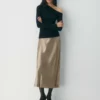 Slip Satin Maxi Rock Slip Satin Maxi Rock